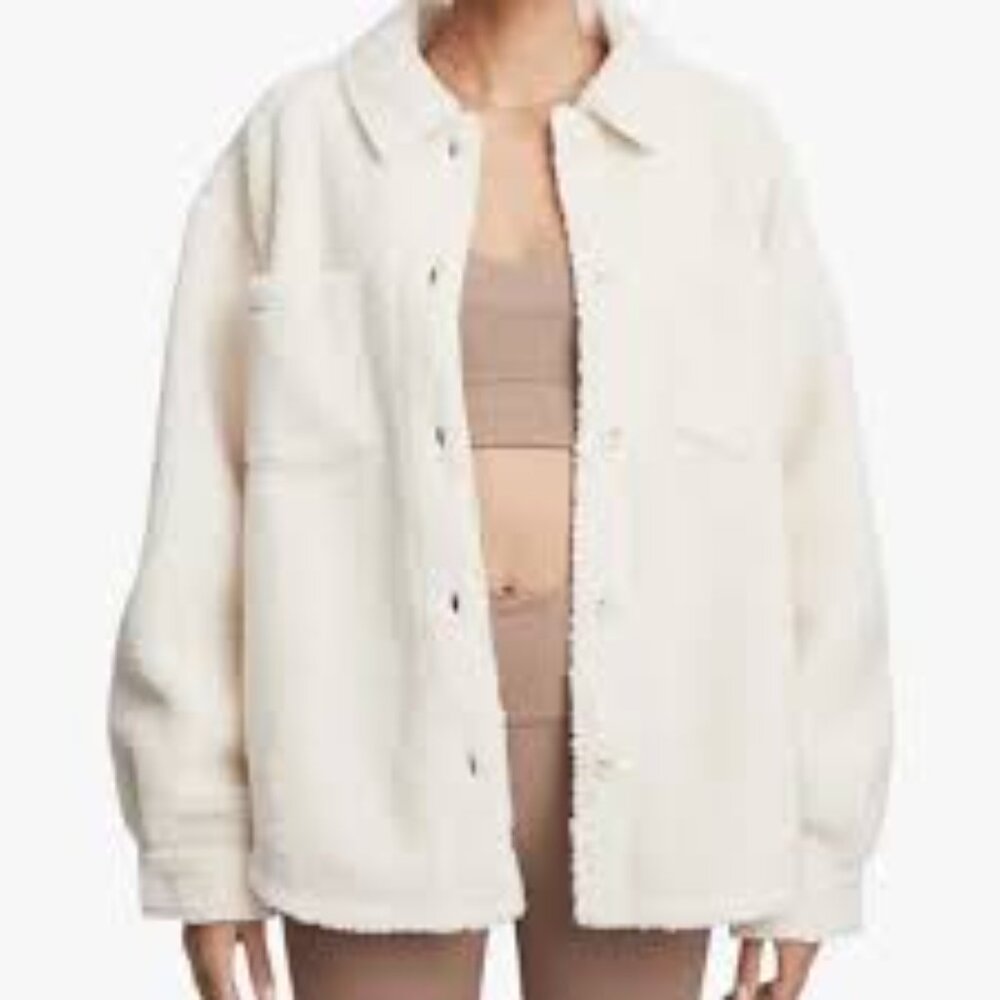 Bandier x Sincerely Jules Teddy Jacket - M
